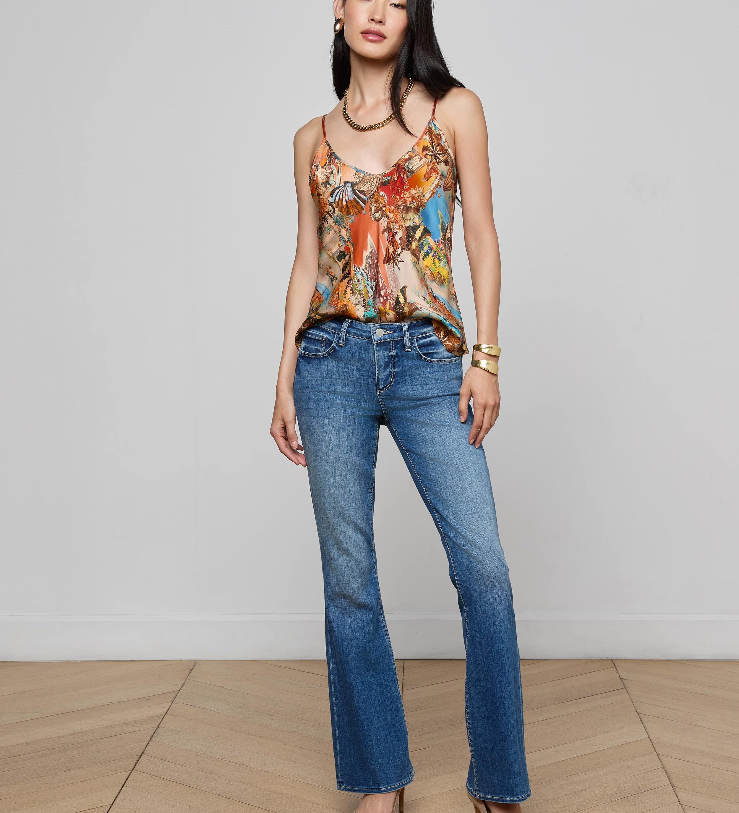 L'AGENCE - Lexi Satin Camisole