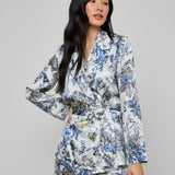 L'AGENCE - Ciara Silk Robe Top