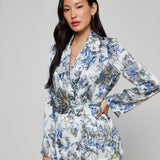 L'AGENCE - Ciara Silk Robe Top
