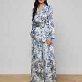 L'AGENCE - Ciara Silk Robe Top