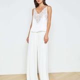L'AGENCE - Priya Silk Lace Camisole