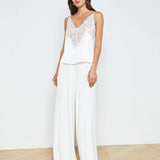 L'AGENCE - Priya Silk Lace Camisole