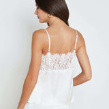L'AGENCE - Priya Silk Lace Camisole