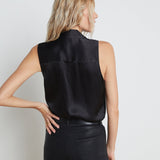L'AGENCE - Emmy Sleeveless Silk Blouse