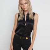 L'AGENCE - Emmy Sleeveless Silk Blouse