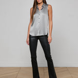 L'AGENCE - Emmy Sleeveless Silk Blouse