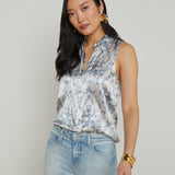 L'AGENCE - Emmy Sleeveless Silk Blouse
