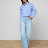 L'AGENCE - Cosette Sequined Shirt