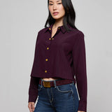L'AGENCE - Cosette Pinstriped Shirt
