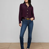 L'AGENCE - Cosette Pinstriped Shirt