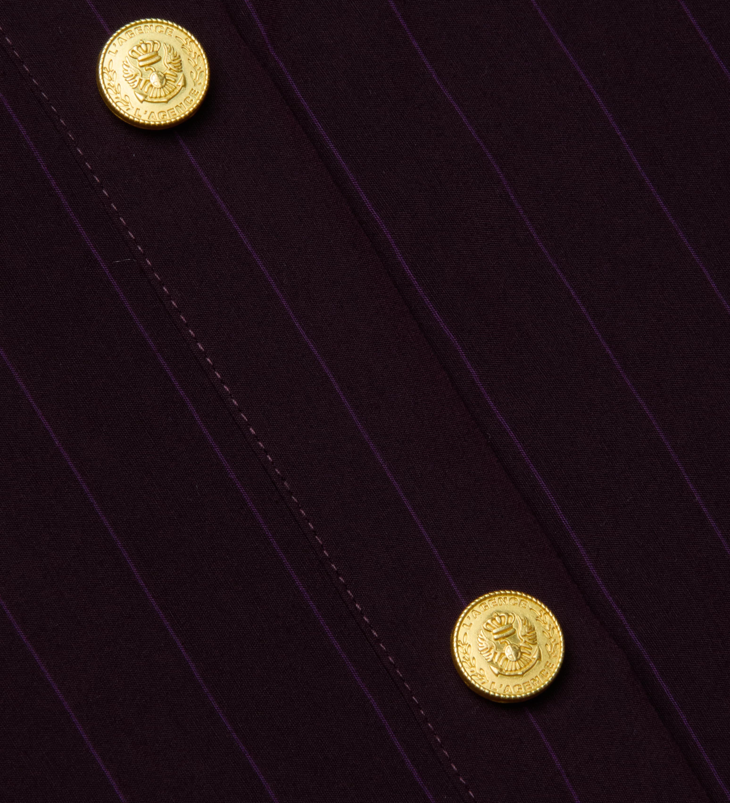 L'AGENCE - Cosette Pinstriped Shirt