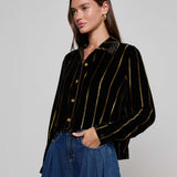 L'AGENCE - Cosette Velvet Shirt