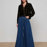 L'AGENCE - Cosette Velvet Shirt