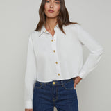 L'AGENCE - Cosette Button-Down Shirt