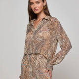 L'AGENCE - Cosette Button-Down Shirt