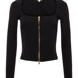 L'AGENCE - Ainslee Zip-Front Top