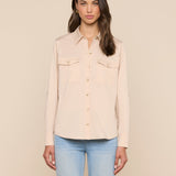 L'AGENCE - Pearson Poplin Blouse