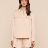 L'AGENCE - Pearson Poplin Blouse