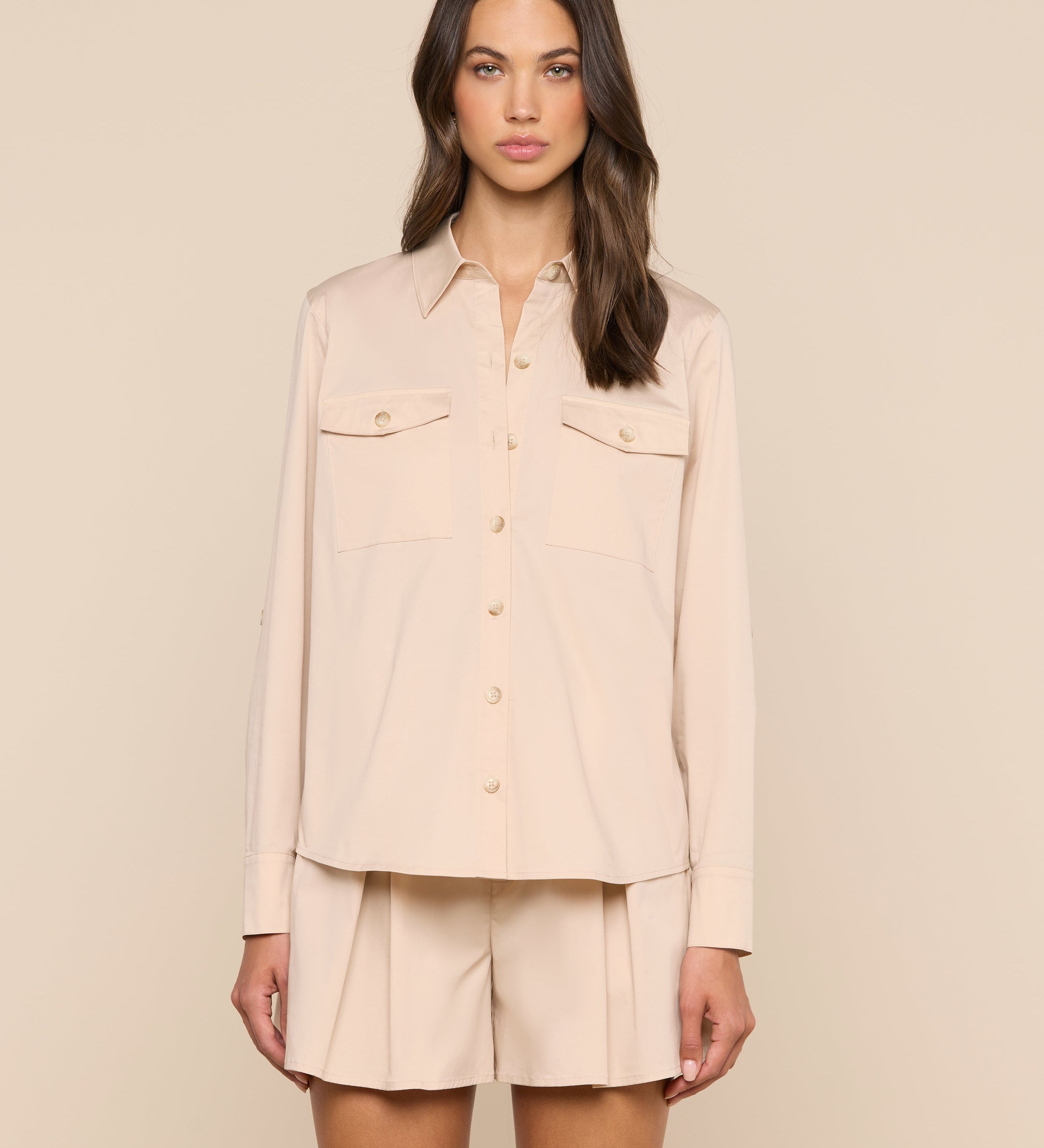 L'AGENCE - Pearson Poplin Blouse