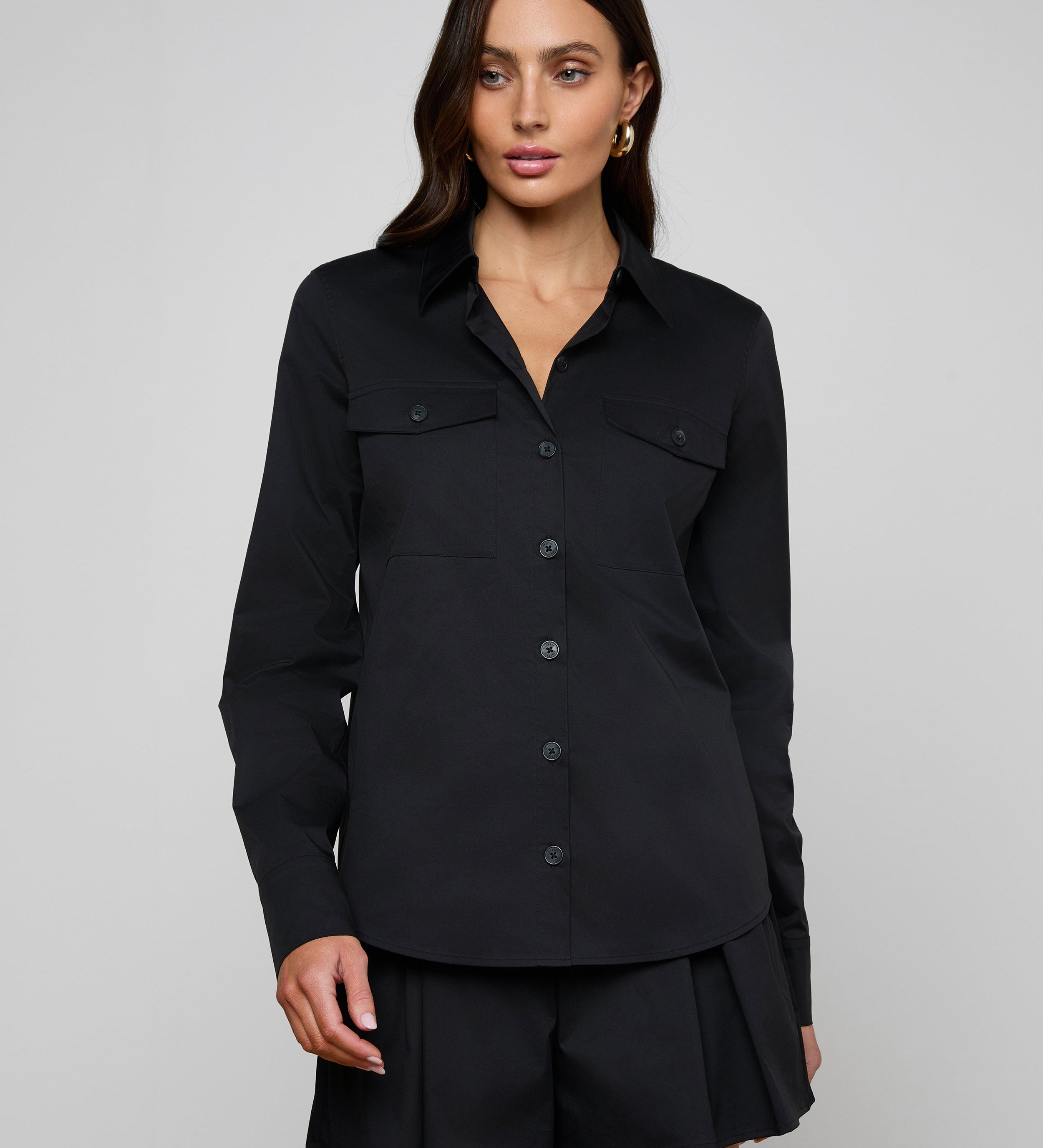 L'AGENCE - Pearson Poplin Shirt