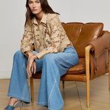 L'AGENCE - Seychelle Cropped Lace Blouse