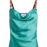 L'AGENCE - Lux Silk Buckle-Strap Camisole