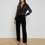 L'AGENCE - Lotus Silk Blouse