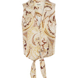 L'AGENCE - Amos Tie-Front Blouse