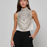 L'AGENCE - Yun Draped Crystal Tank
