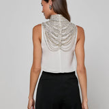 L'AGENCE - Yun Draped Crystal Tank