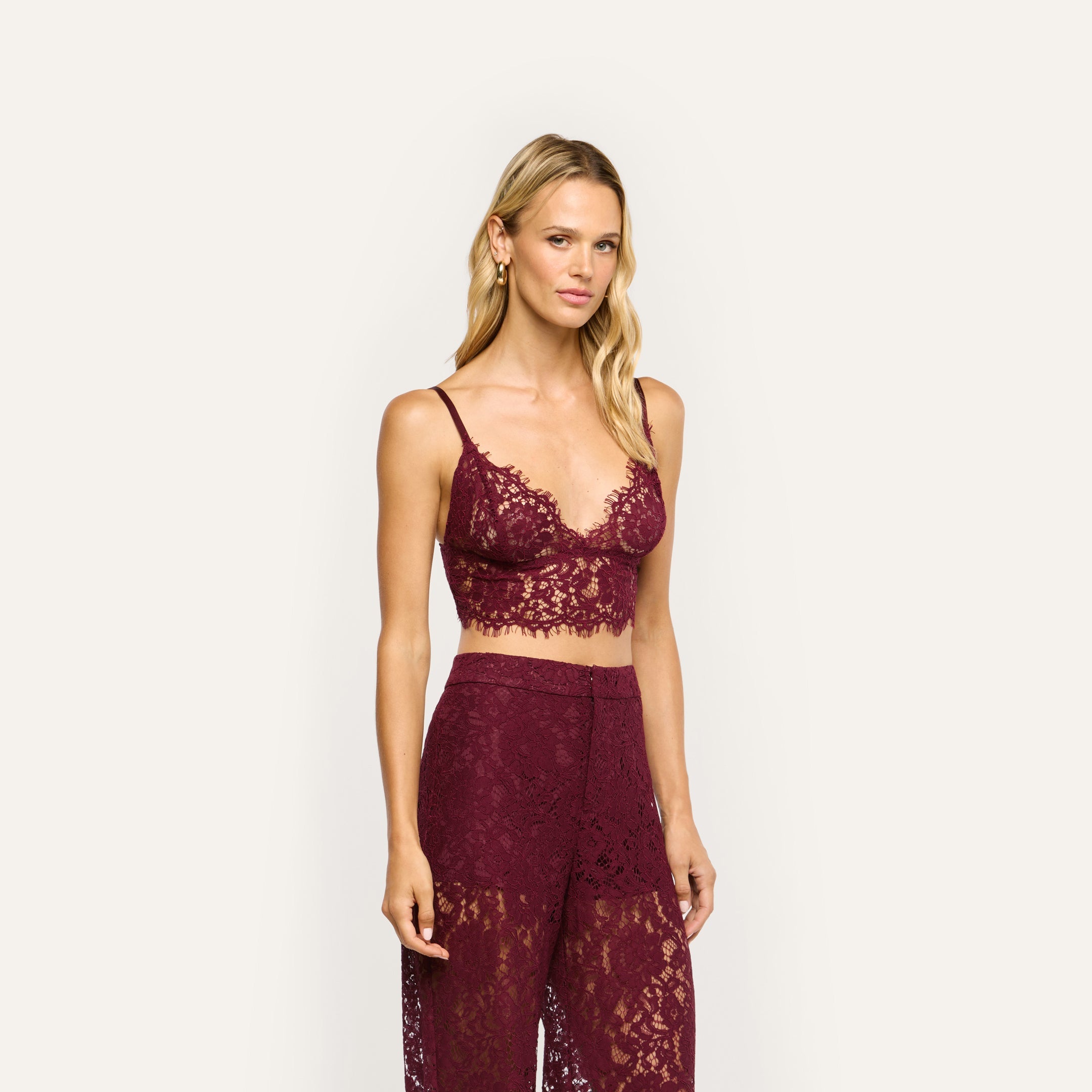 L'AGENCE - Aislin Lace Bralette