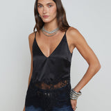L'AGENCE - Bryna Silk Lace Camisole