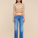L'AGENCE - Rogan Pearl Fringe Top