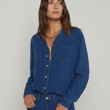 L'AGENCE - Isla Chambray Shirt