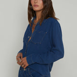 L'AGENCE - Isla Chambray Shirt