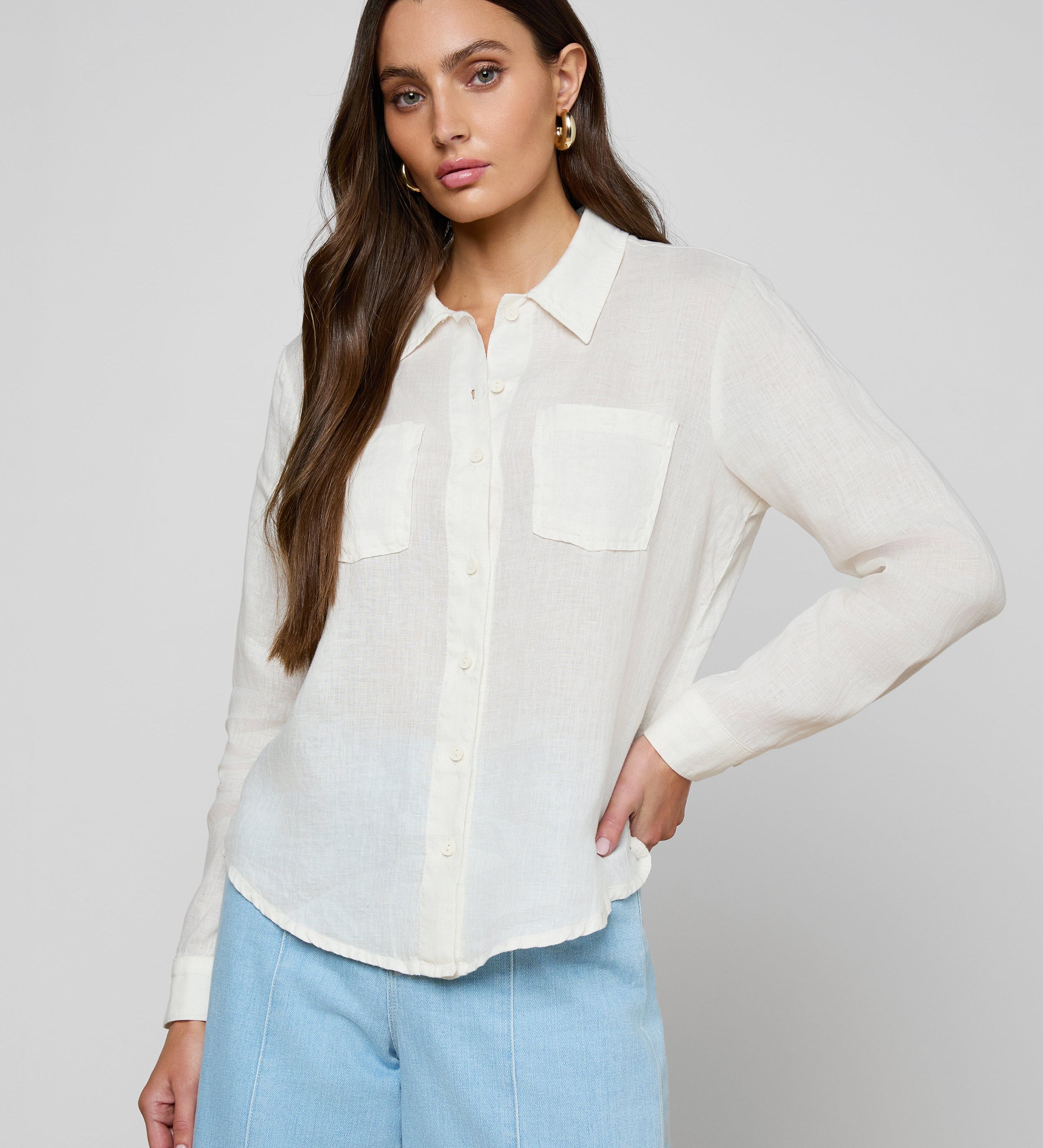 L'AGENCE - Isla Linen Shirt