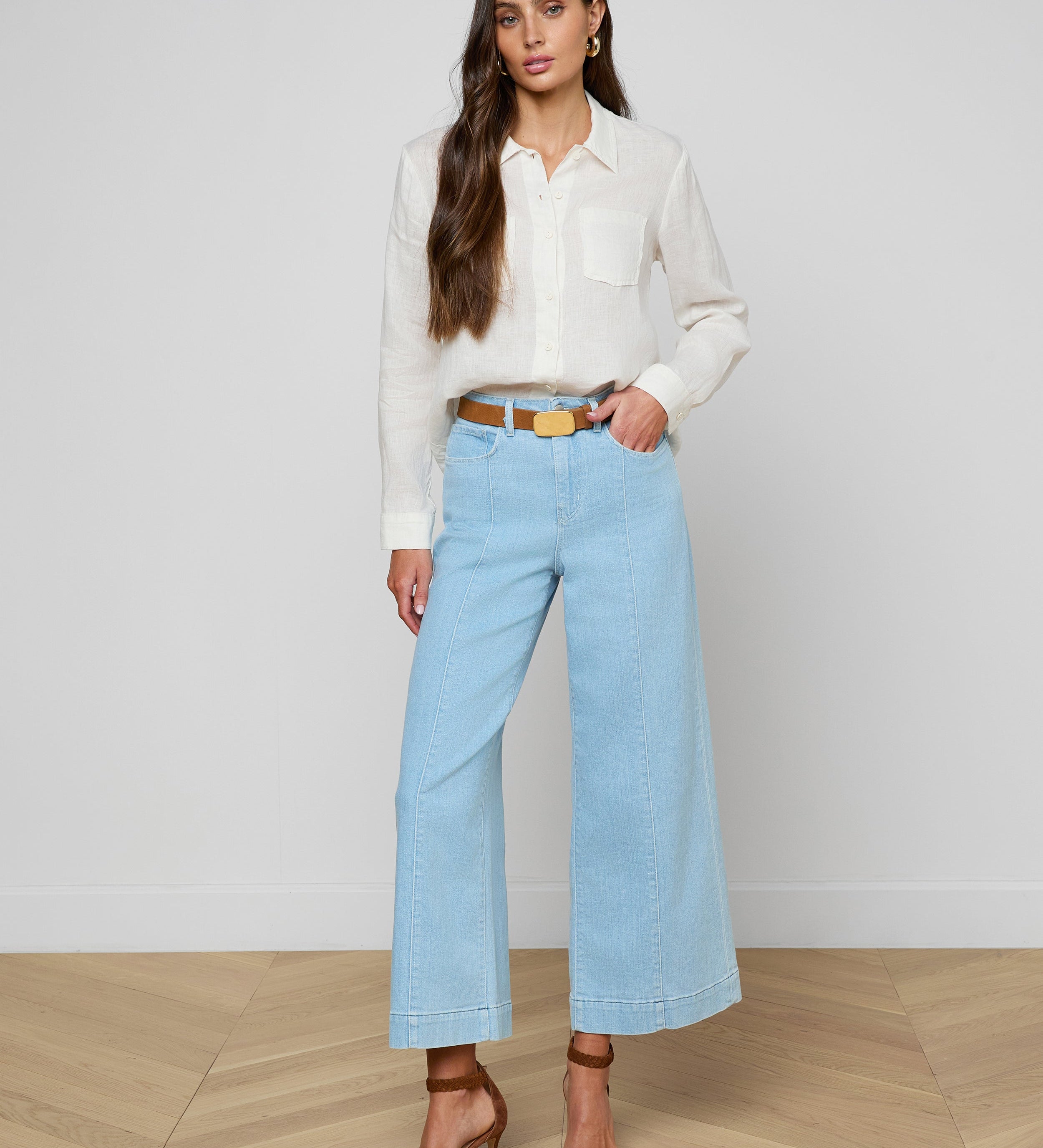 L'AGENCE - Isla Linen Shirt