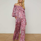 L'AGENCE - Ariela Off-The-Shoulder Blouse