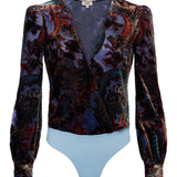 L'AGENCE - Lady Velvet Bodysuit
