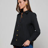 L'AGENCE - Ellery Button-Down Shirt