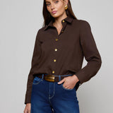L'AGENCE - Ellery Poplin Shirt