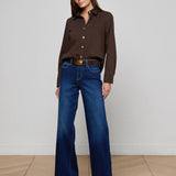 L'AGENCE - Ellery Poplin Shirt