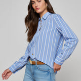 L'AGENCE - Ellery Poplin Shirt