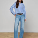 L'AGENCE - Ellery Poplin Shirt