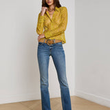 L'AGENCE - Maia Floral Lace Blouse
