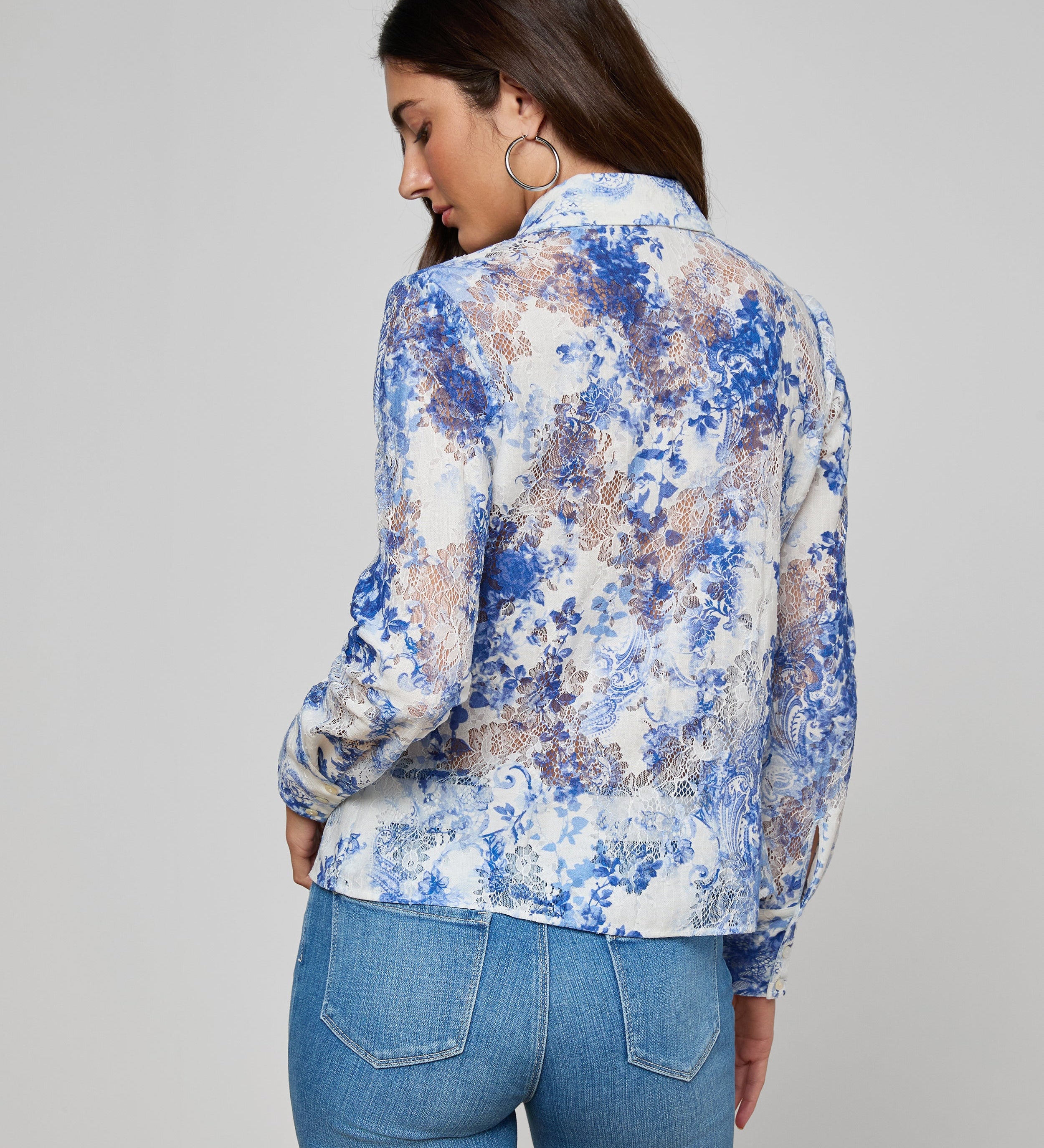 L'AGENCE - Maia Lace Blouse