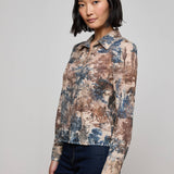 L'AGENCE - Maia Printed Lace Blouse