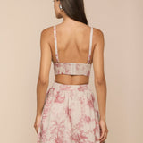 L'AGENCE - Kaori Linen Bralette Top