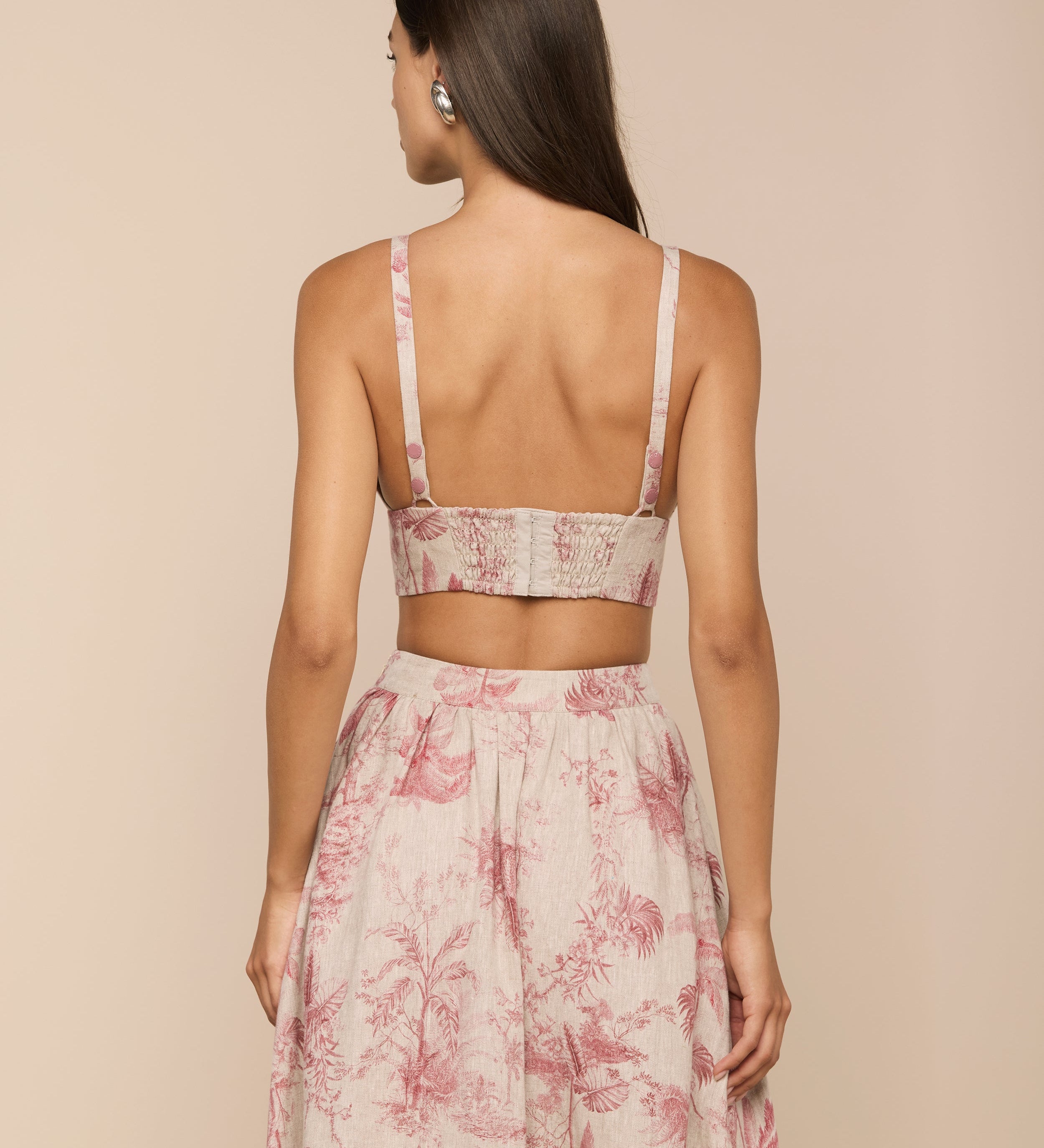L'AGENCE - Kaori Linen Bralette Top