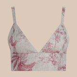 L'AGENCE - Kaori Linen Bralette Top
